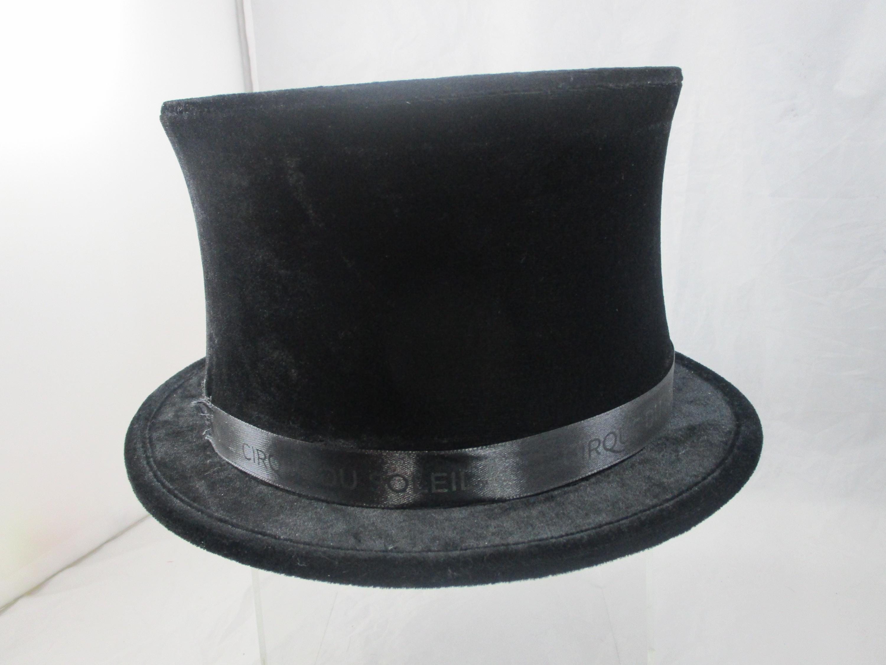 Pack 10 Unidades Disfraz Pack 10 Sombreros De Copa Relaxdays - Negro, Poliéster, Talla 58 Cm, Para Mago, Fiestas, Carnaval Sombreros Copa Disfraz