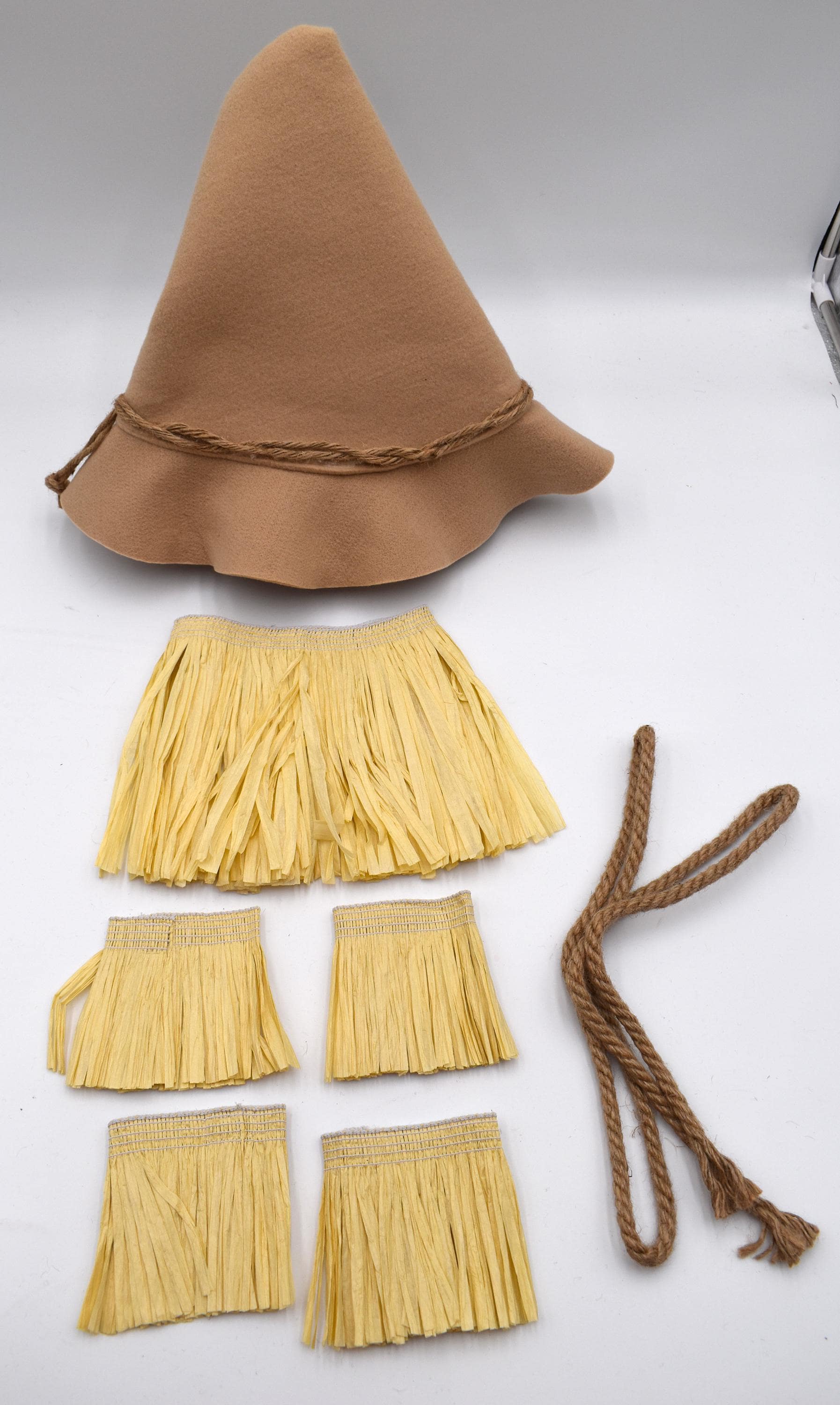 Scarecrow Costume Accessories Felt Straw Hat Adjustable Cuffs for Adults b3d2b71f6077e34e901329b9159c66  main image 3