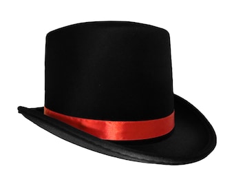 Adult Kid Tall Top Hat Halloween Steampunk Magician Cosplay Party Show A12CA
