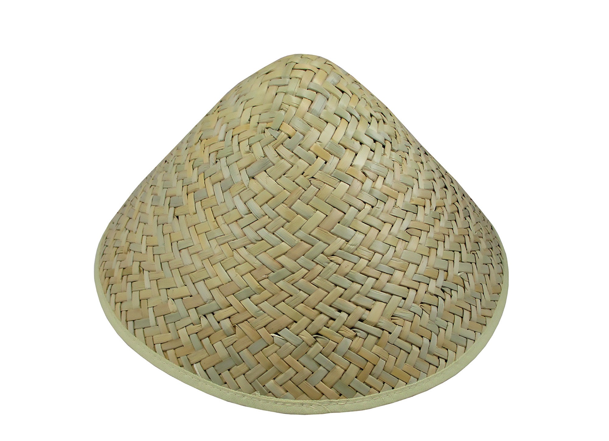 Chapeau asiatique- paille - taille adulte - Décors du monde