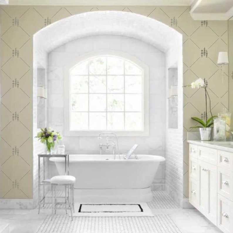 Topiary Wall Stencil