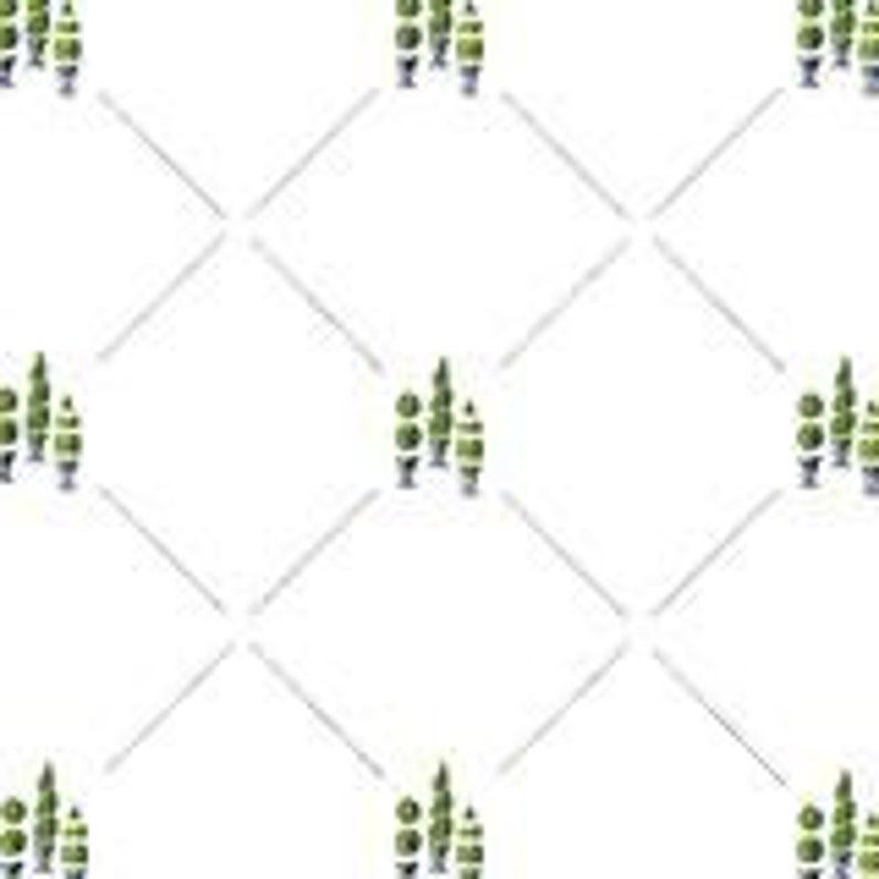 Topiary Wall Stencil