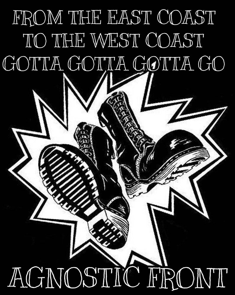 agnostic front boots shirt