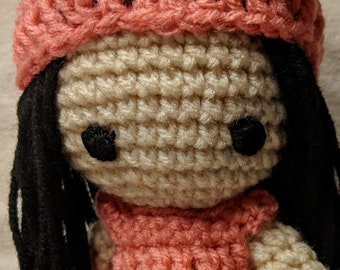 Honey Drops Pink Crochet Doll 15 inch