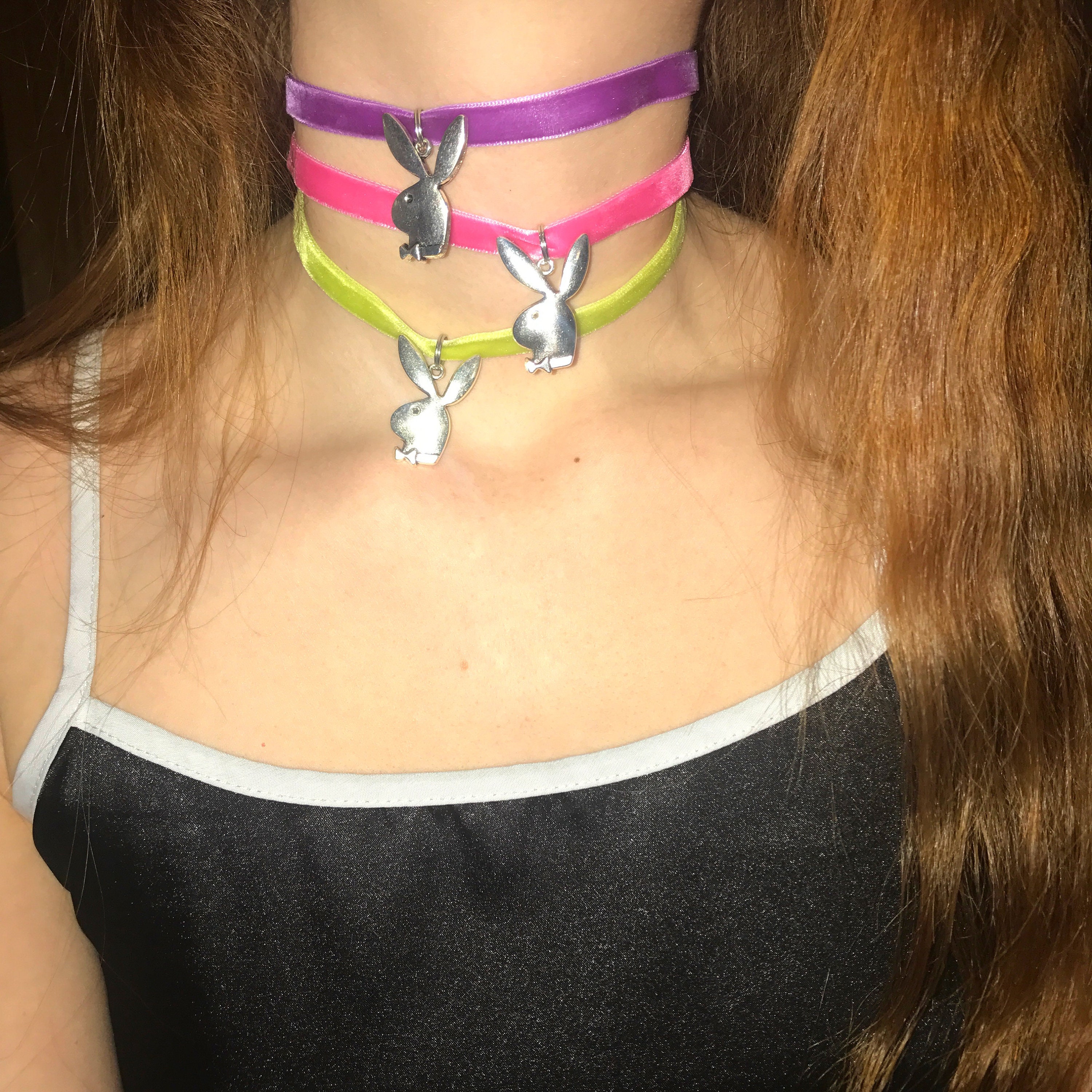 Bracelet Playboy Choker Necklace Missguided Playboy Bunny Choker