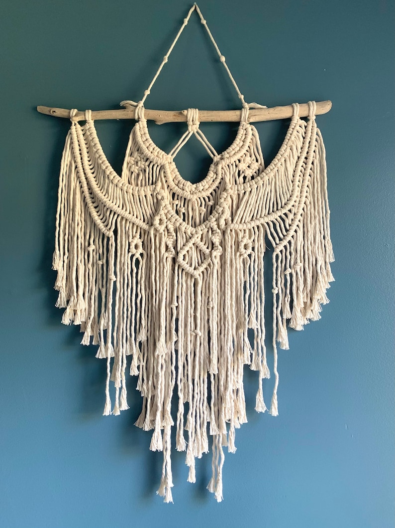 SALE Southwest Macrame Boho Design Wall Hanging - Etsy