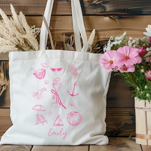 Personalisierte Mädchen Reise Tragetaschen Hawaii Getaway Geschenke für Frau Mädchen Reisetasche Wochenende Geschenk Urlaub Benutzerdefinierte Mädchen Reise 2025 Mädchen