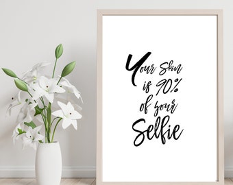 Beauty salon quote | Etsy UK