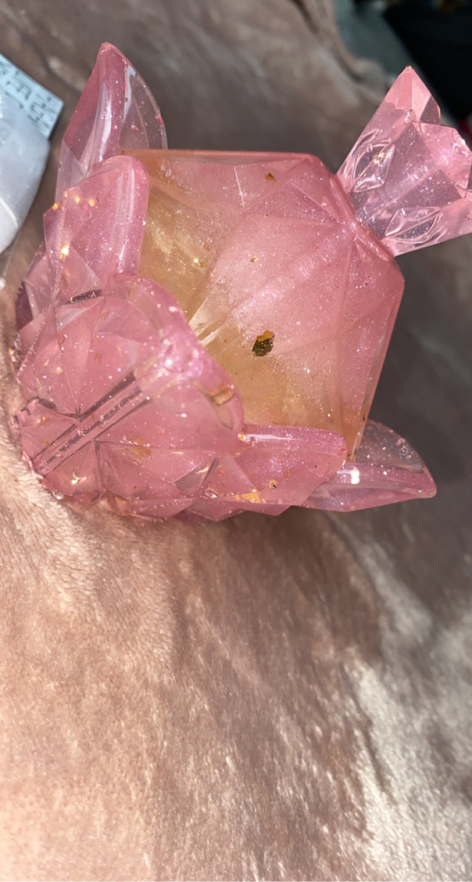 Crystal storage jar Etsy