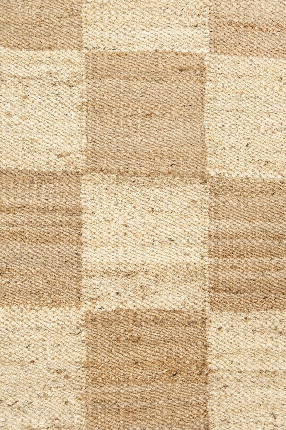 Checked Natural Rug Natural Jute Organic Checkered Area Rug - Grid Carpet Personalized - Etsy