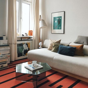 Modern Designer Handmade Area Rug Small, Handmade Custom Rug - Etsy