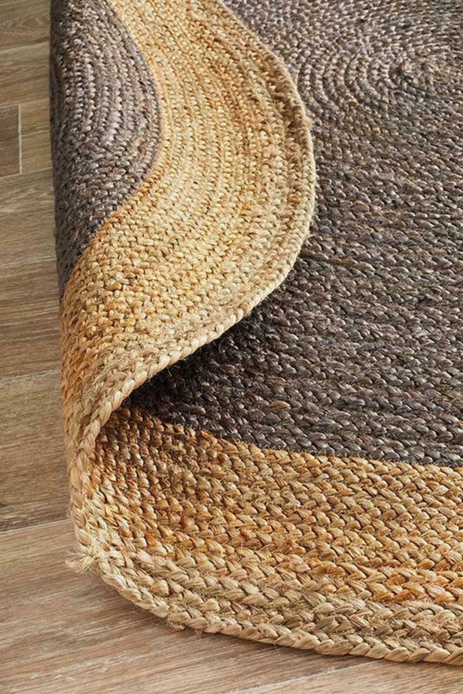 Jute Round Circle Rug Table Round Rug Home Décor Rug Etsy