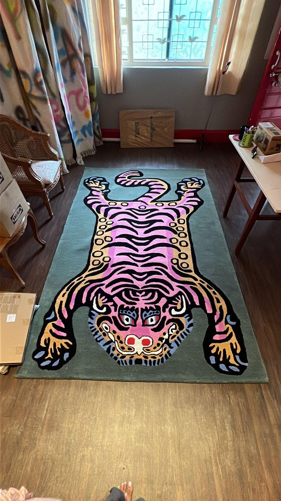 HUMANMADE TIGER RUG SMALL ラグ Human Made Rug Cartoon Tiger Lounge Rug Human Made Tiger