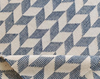 青と白の幾何学模様ラグ 青と白の幾何学模様のラグ：手織りの平織りエリアカーペット - Etsy 日本