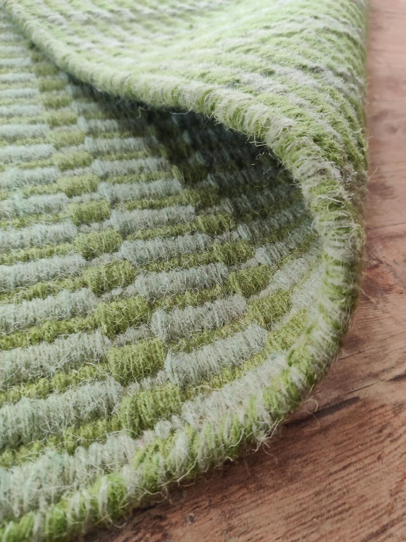 Green Swedish Scandinavian Design High-Quality Flatweave Wool Rug for Living Room, Bedroom, 8x10 Rug, Customize in all Size, Handloom Rug, Area Rug, Hallway Rug, Checkered Rug, Geometric Rug, 4x6, 5x8, 6x9, 8x10, 9x12 Ft Rug, Kitchen Rug, Boho Decor Rug, Home Decor Rug, Modern Rug, Premium Rug, Indoor Rug, Outdoor Rug