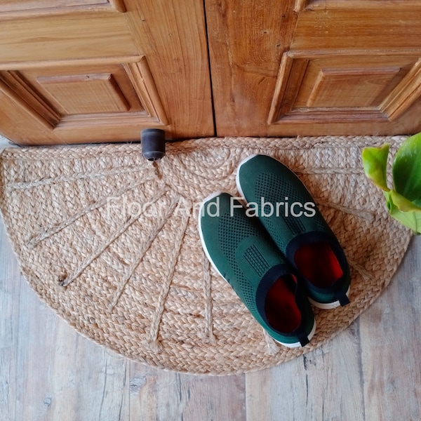 Jute Doormat Etsy