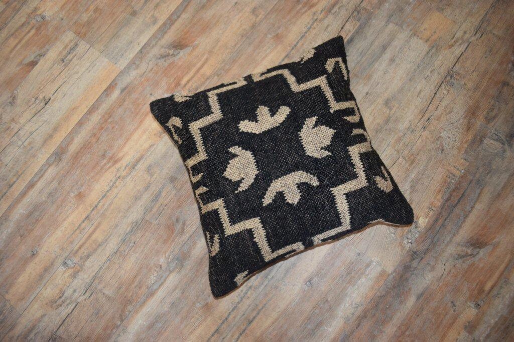 Black and White Kilim Pillow Casehandmade Kilim Cushion Etsy