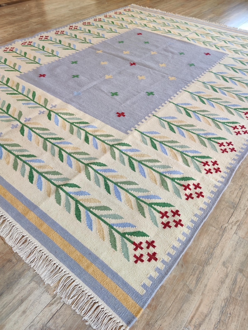 Handwoven New Zealand Wool Rug