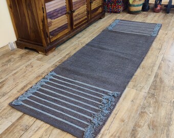 2x6 Ft Grey Yoga Mat Sweat & Slip Resistant , Prayer Rug