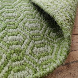 Green Swedish Scandinavian Design High-Quality Flatweave Wool Rug for Living Room, Bedroom, 8x10 Rug, Customize in all Size, Handloom Rug, Area Rug, Hallway Rug, Checkered Rug, Geometric Rug, 4x6, 5x8, 6x9, 8x10, 9x12 Ft Rug, Kitchen Rug, Boho Decor Rug, Home Decor Rug, Modern Rug, Premium Rug, Indoor Rug, Outdoor Rug