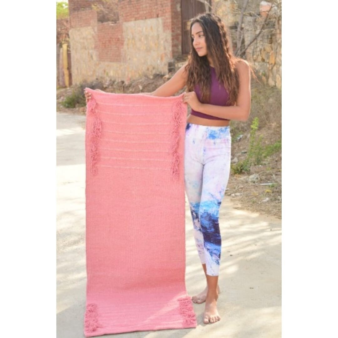 2x6 Feet Pink Yoga Mat, Patal Yoga Mat, Anti-skit Yoga Mats Pink Exercise Mats  Premium Quality Yoga Mats, Eco Friendly Yoga Meditation Mat -  Israel