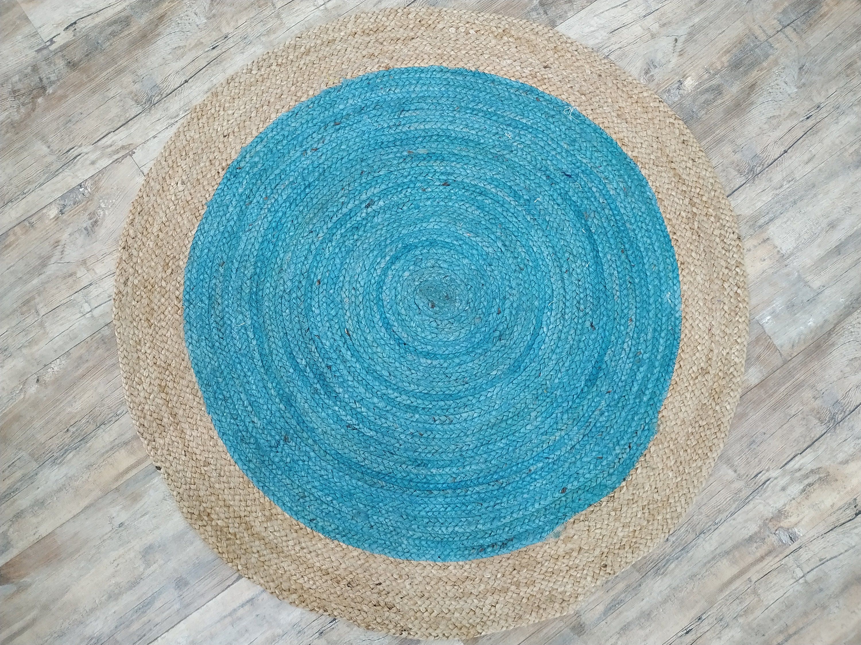 Round RugJute Braided Rug Round Area RugHandmade Natural Etsy