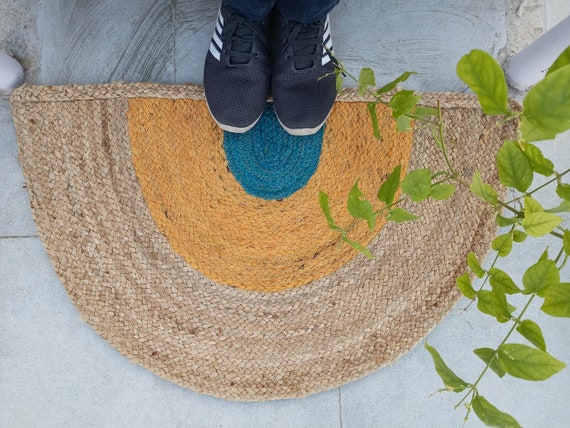 Unique Loom Doormat 2 X 3 Coir Autumn Leaves Indoor/Outdoor Area Rug in the  Rugs department at