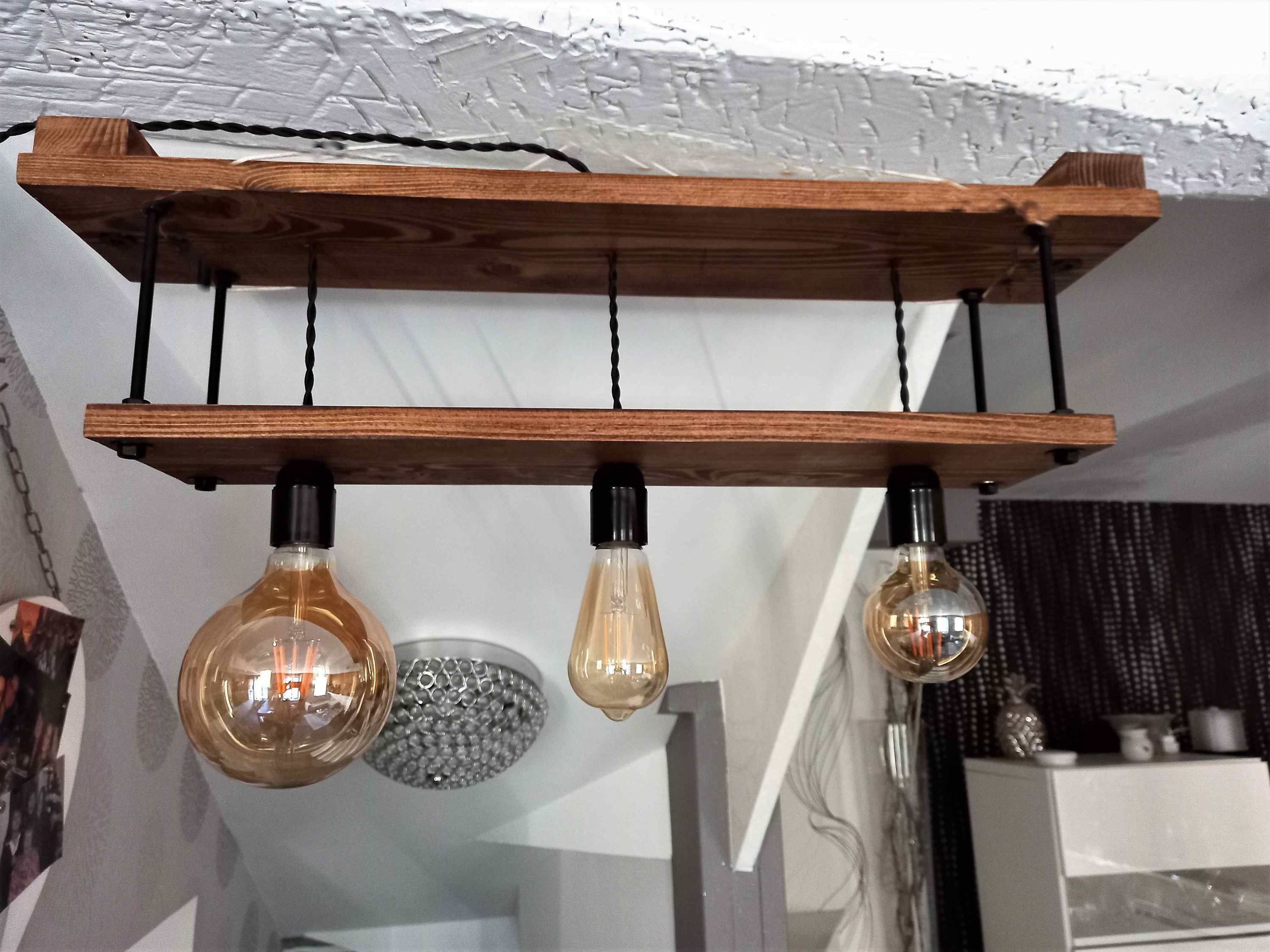 Suspension Style industriel,