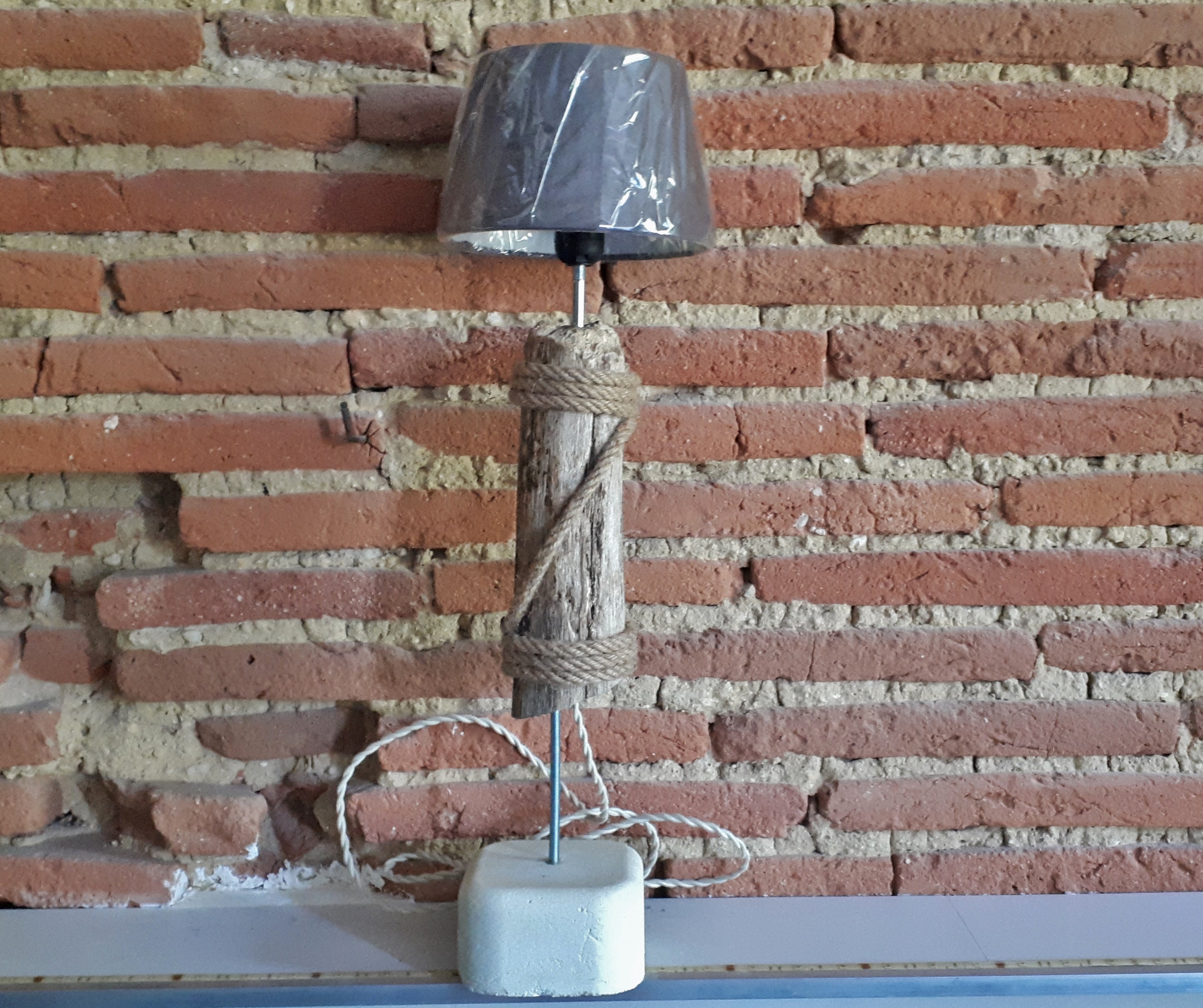 lampe, lampe En Bois,