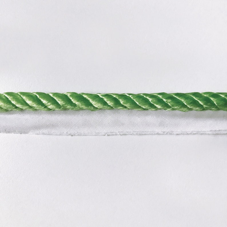 Chartreuse High Quality Decorative Lip Cord Trim by the yard