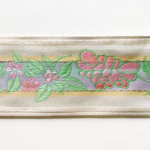 Lime and blush pink high quality decorative border trim by the yard for upholstery pillows drapery crafts costumes and home decor projects