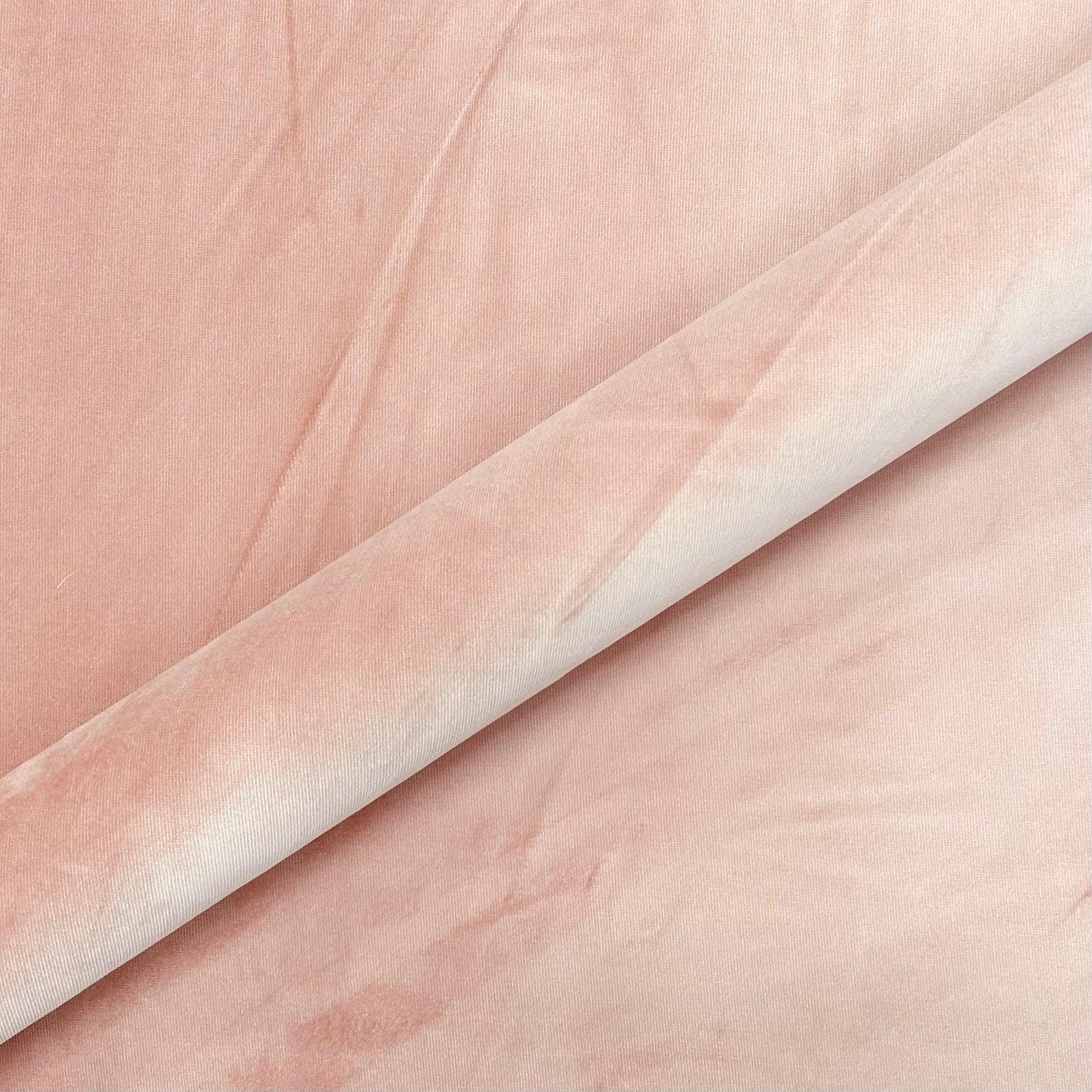 Upholstery Fabric Blush Pink Solid Velvet 54" Soft Luxury Durable Home Decor Sewing Drapery Cushion Chair Sofa by Yard