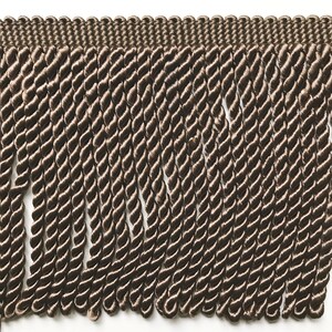 Chocolate Brown High Quality Decorative Bullion Fringe Trim by the yard