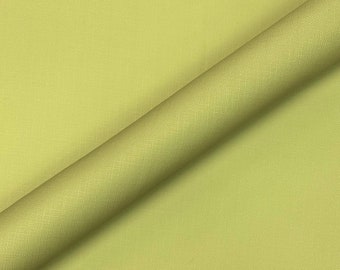 Lime mid century Solid Cotton Fabric 52"