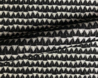 Black Mountain Resort Geometric Jacquard Upholstery Fabric 54&quot;