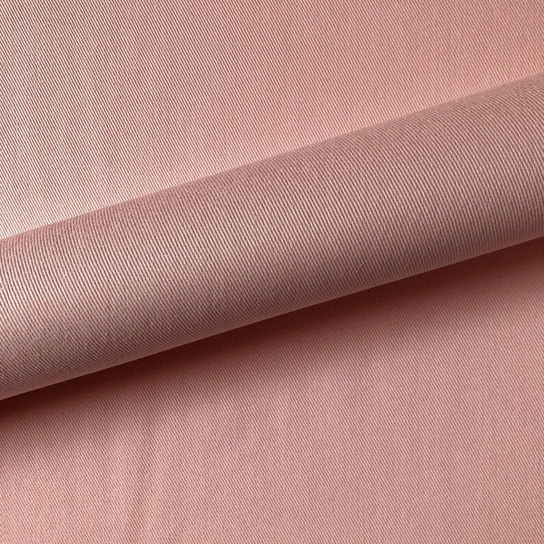 Ballet Slipper Pink Solid Twill Upholstery Fabric 56 Etsy