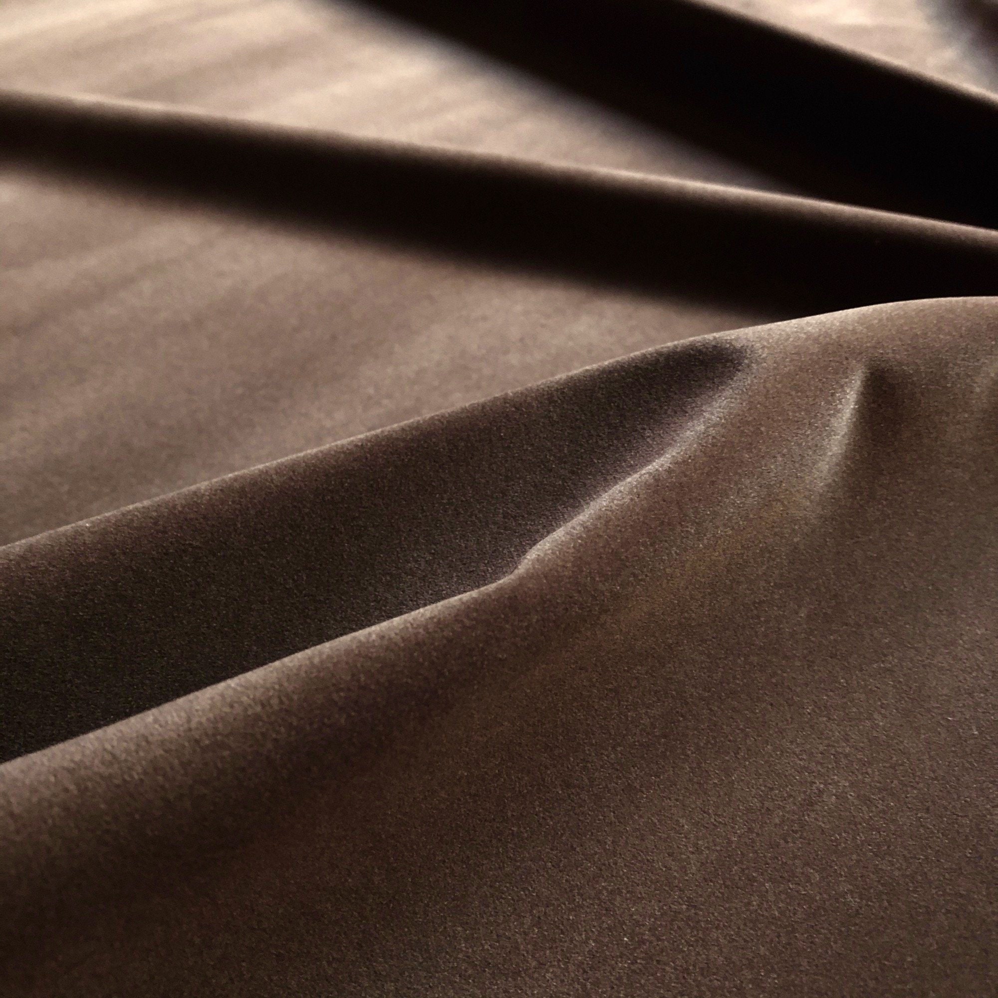 Modern Solid Lightweight Velvet Upholstery Fabric 54 in | Etsy