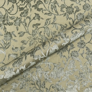 Upholstery Fabric Durable Elegant Traditional Floral Sage Green Chenille 54 Inch for Sofas Chairs Home Decor DIY Upholstery Cushions Drapery