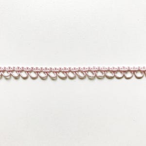 Blush Pink High Quality Decorative Loop Trim by the yard