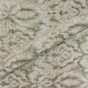 Upholstery Fabric Classic Rich Durable Olive Green Ancient Damask Upholstery Material for Sofas Chairs and Home Decor Projects 54 Inches