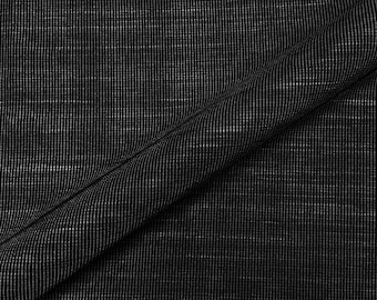 Upholstery fabric Beker black contemporary solid for sofas chairs cushions drapery and home decor projects 52 inches stylish durable elegant