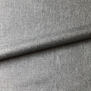 Gray Modern Solid Canvas Upholstery Fabric 54"