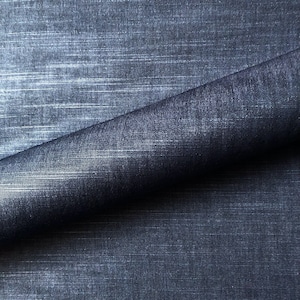 Aegean Blue American Decor Faux Silk Upholstery Fabric 54&quot;