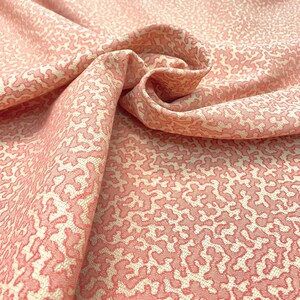 Light Salmon Dyed Merc Jacquard