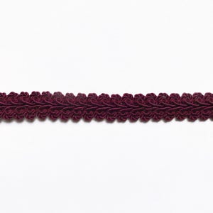 Plum High Quality Decorative Gimp Trim by the yard image 1