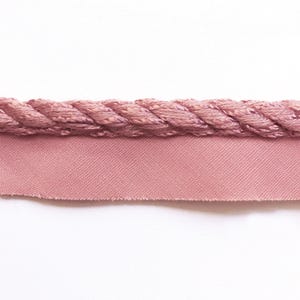 Millenial Pink High Quality Decorative Lip Cord Trim by the yard