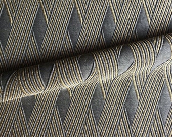 Upholstery fabric Art Nouveau geometric jacquard material for sofas chairs cushions drapery and home decor projects 54 inches wide durable