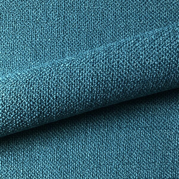 Tropical Teal Textured Boucle Upholstery Fabric 54"