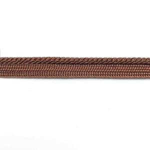 Mocha High Quality Decorative Lip Cord Trim by the yard