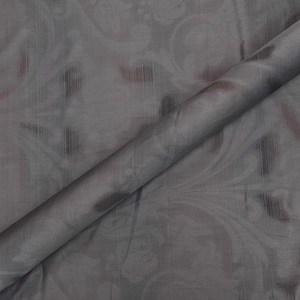 Upholstery Fabric Classic Elegant Durable Gran Gray Damask Jacquard Upholstery Material for Sofas Chairs Cushions and Home Decor 108 Inches